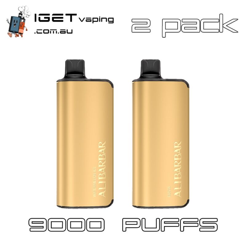 Alibarbar Ingot 9000 Puffs 2 Pack Disposable Vape