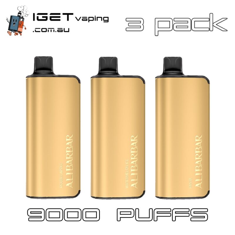 Alibarbar Ingot 9000 Puffs 3 Pack Disposable Vape