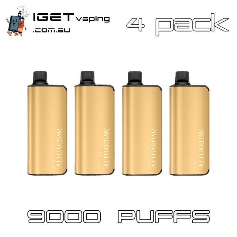 Alibarbar Ingot 9000 Puffs 4 Pack Disposable Vape