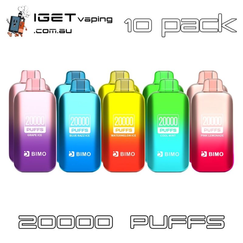 BIMO TURBO 20000 Puffs 10 Pack Disposable Vape