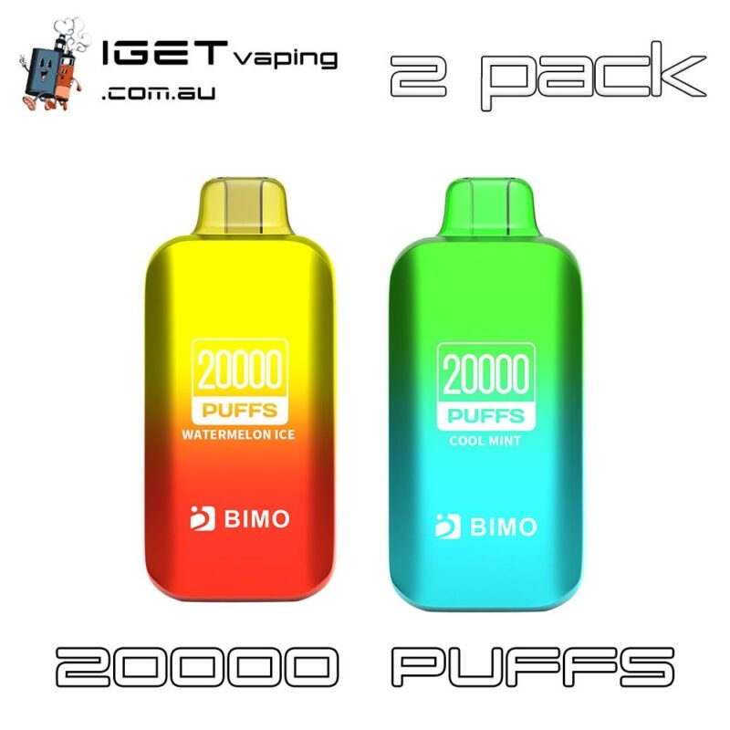 BIMO TURBO 20000 Puffs 2 Pack Disposable Vape