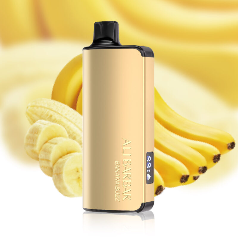 Banana Buzz Alibarbar Ingot 9000 Puffs Disposable Vape