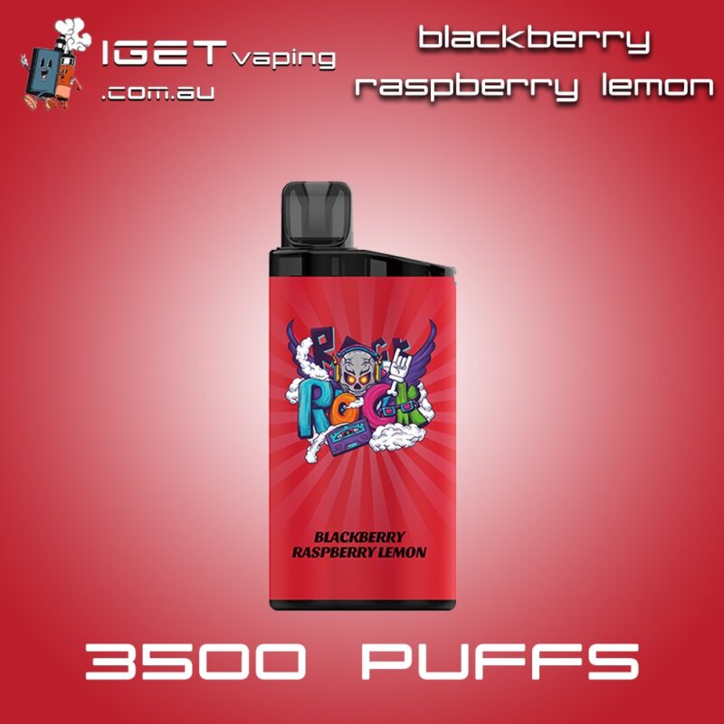 Blackberry Raspberry Lemon IGET BAR 3500 Puffs Disposable Vape