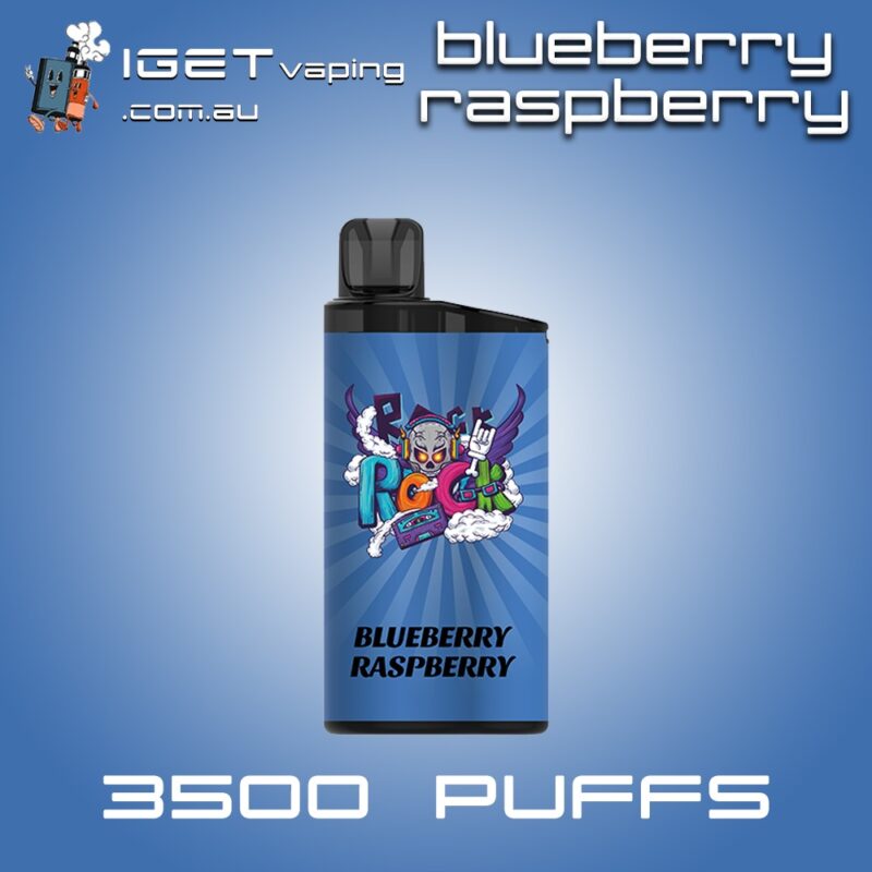 Blueberry Raspberry IGET BAR 3500 Puffs Disposable Vape