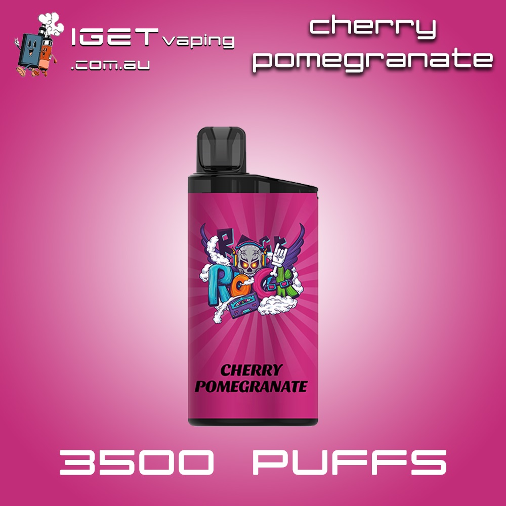 Cherry Pomegranate IGET BAR 3500 Puffs Disposable Vape | Buy Official ...