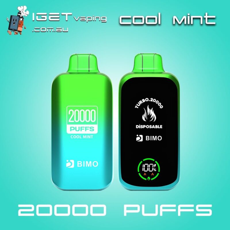 Cool Mint BIMO TURBO 20000 Puffs Disposable Vape