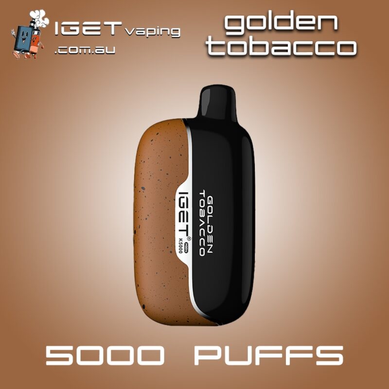 GOLDEN TOBACCO IGET MOON 5000 Puffs Disposable Vape