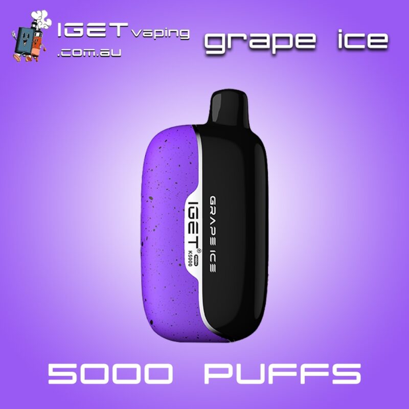 GRAPE ICE IGET MOON 5000 Puffs Disposable Vape