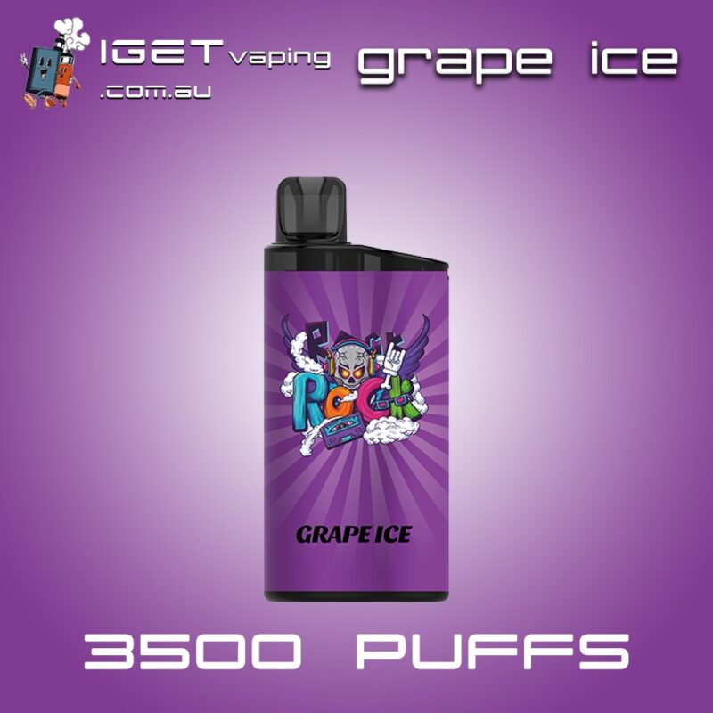 Grape Ice IGET BAR 3500 Puffs Disposable Vape