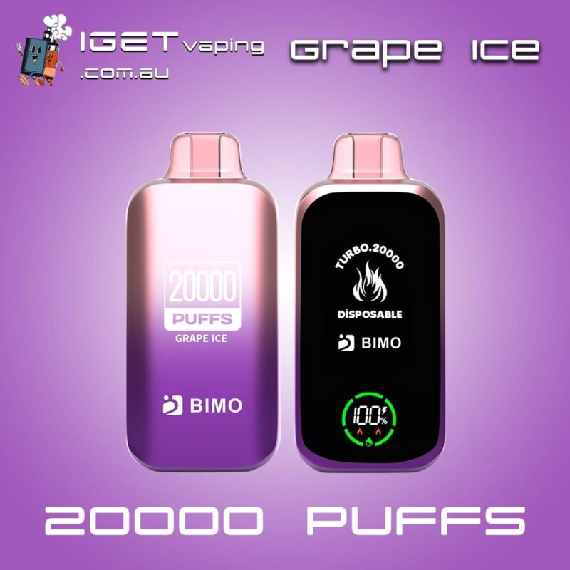 Grape Ice BIMO TURBO 20000 Puffs Disposable Vape