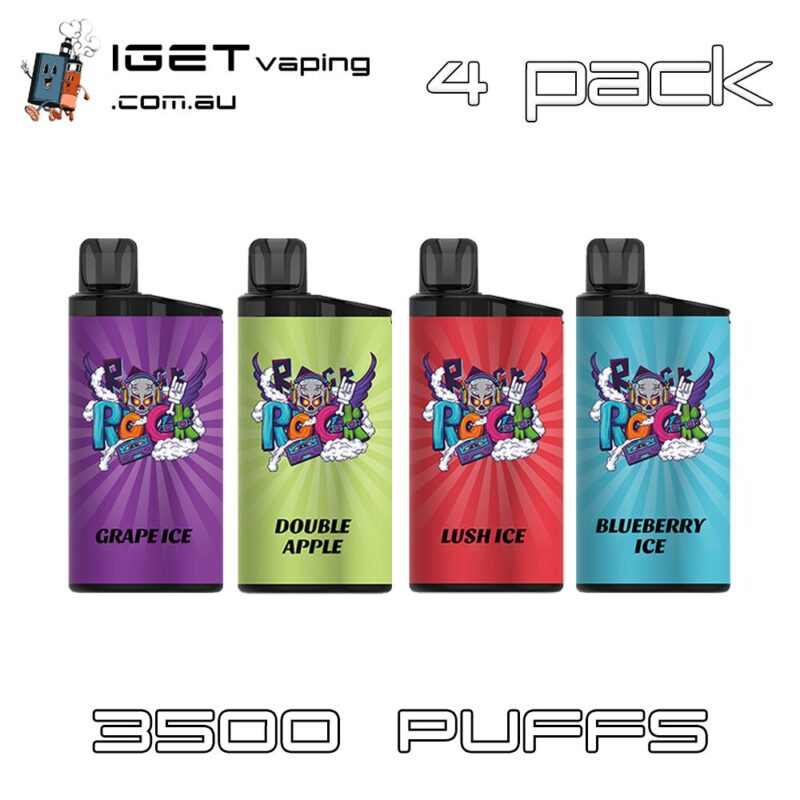 IGET BAR 3500 Puffs 4 PACK Disposable Vape