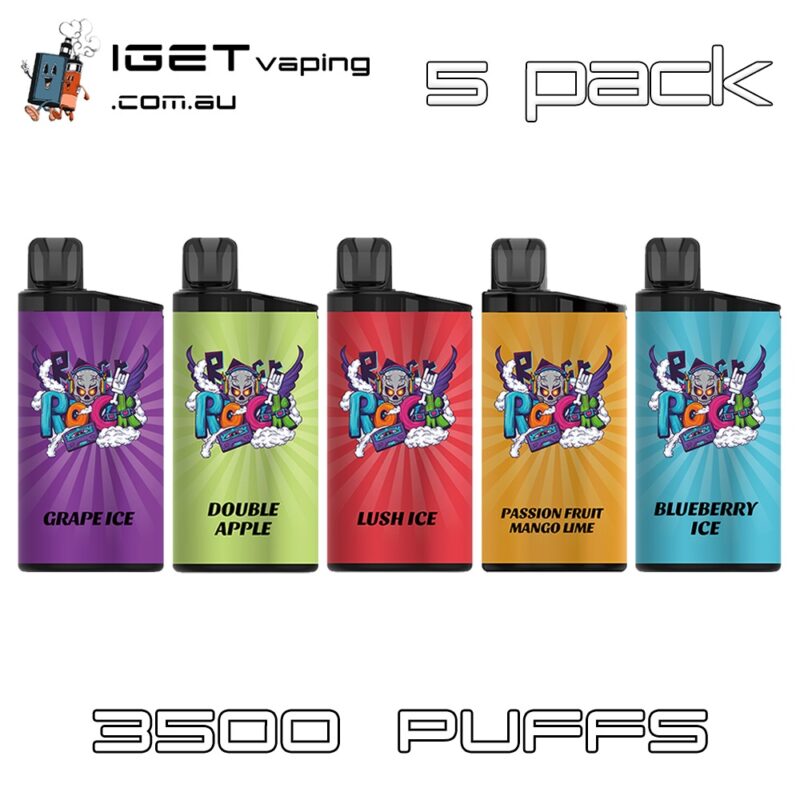 IGET BAR 3500 Puffs 5 PACK Disposable Vape