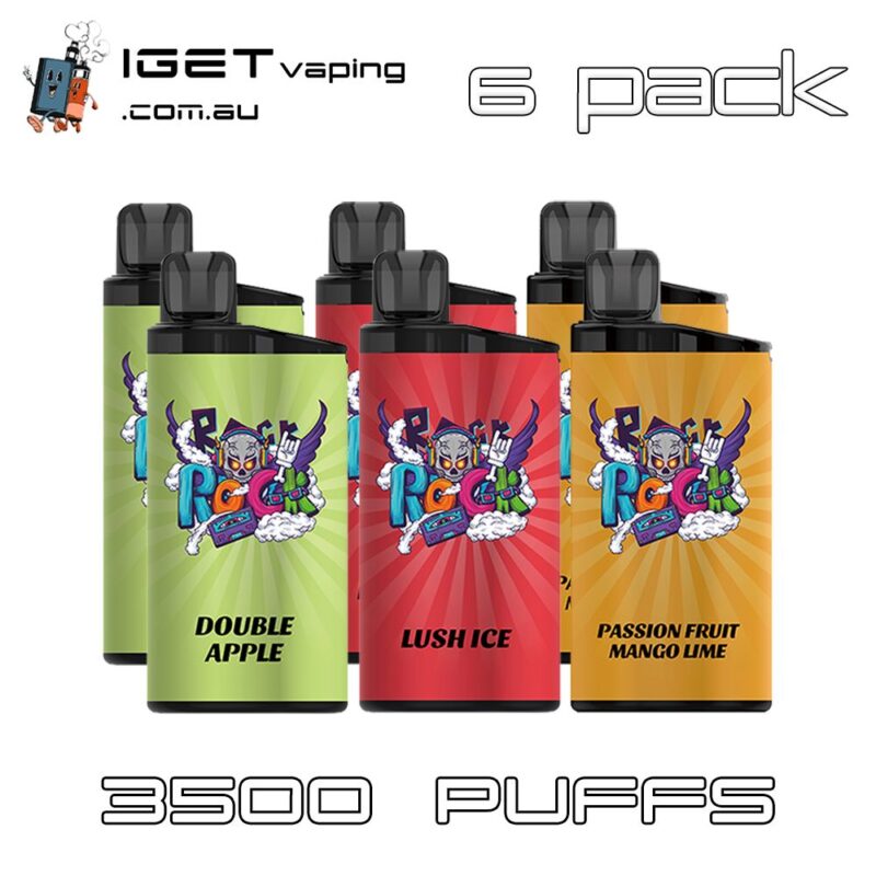 IGET BAR 3500 Puffs 6 PACK Disposable Vape