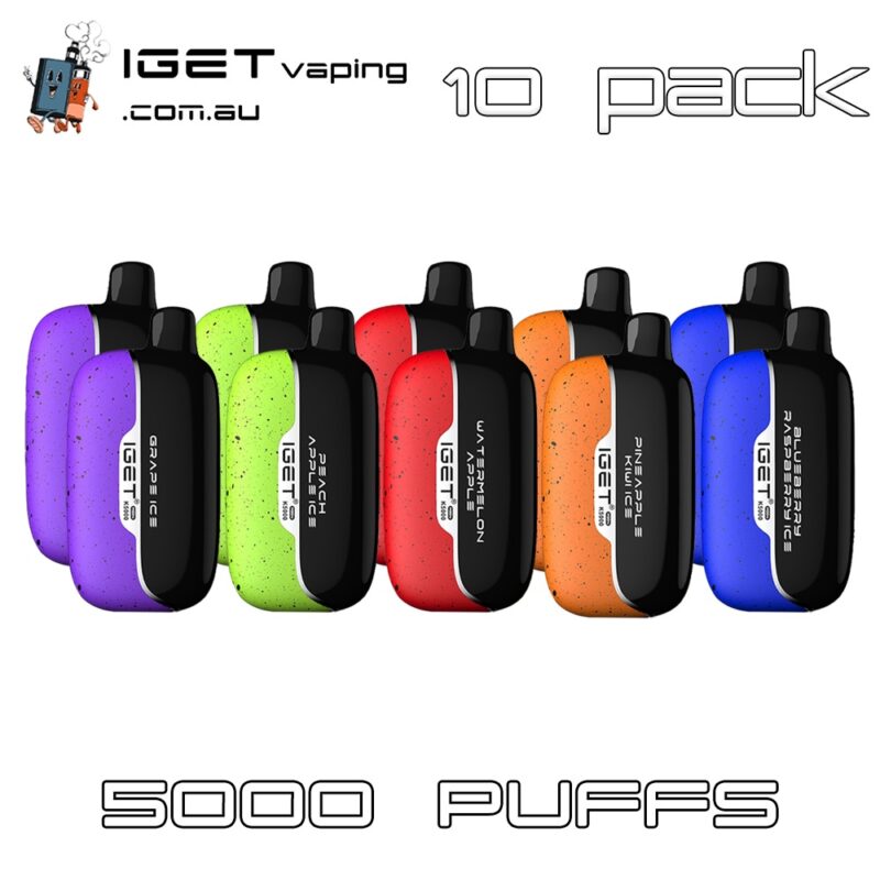 IGET MOON 5000 Puffs 10 Pack Disposable Vape