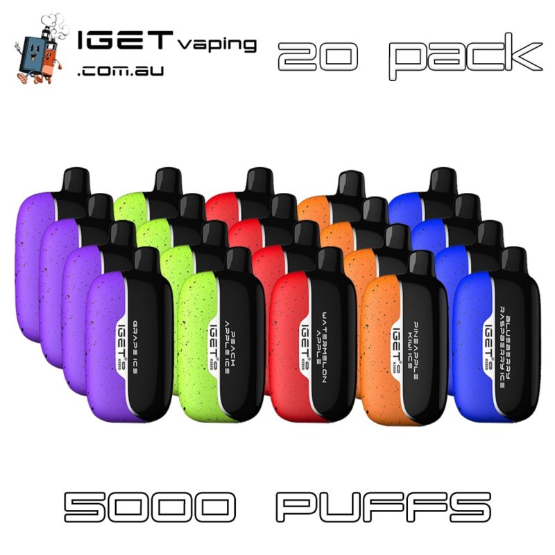 IGET MOON 5000 Puffs 20 Pack Disposable Vape