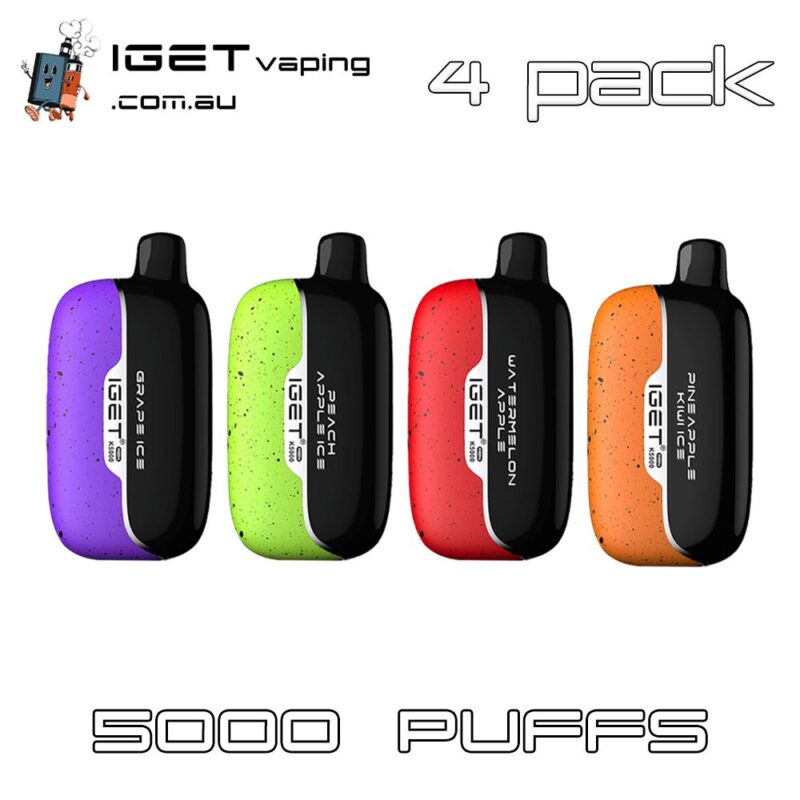 IGET MOON 5000 Puffs 4 Pack Disposable Vape