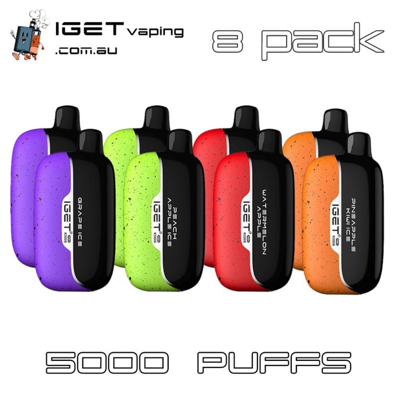 IGET MOON 5000 Puffs 8 Pack Disposable Vape