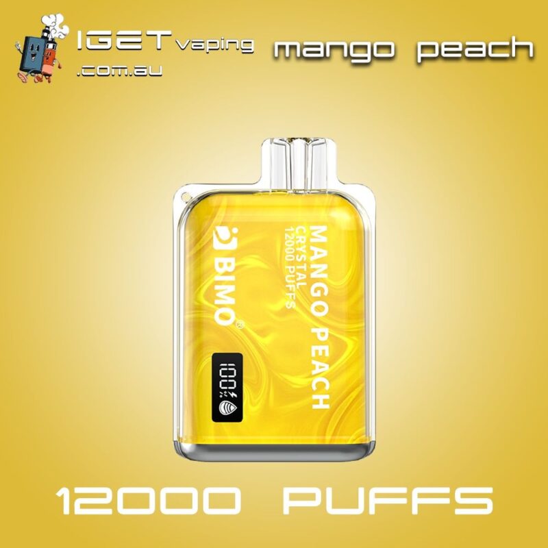 Mango Peach BIMO Crystal 12000 Puffs Disposable Vape