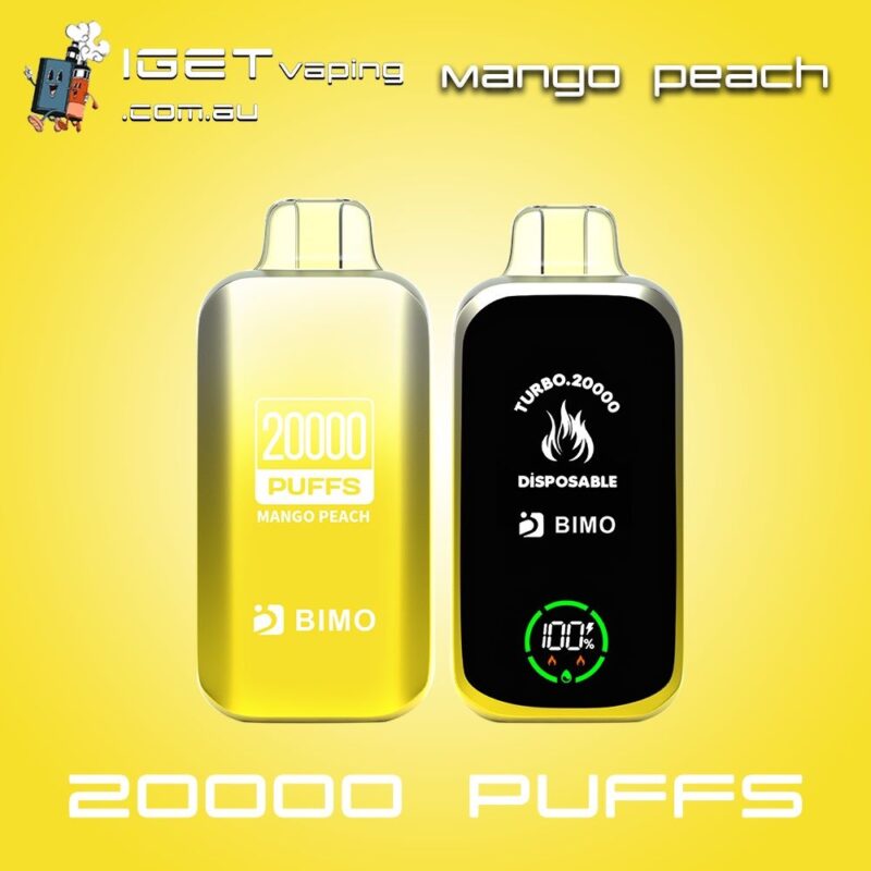 Mango Peach BIMO TURBO 20000 Puffs Disposable Vape