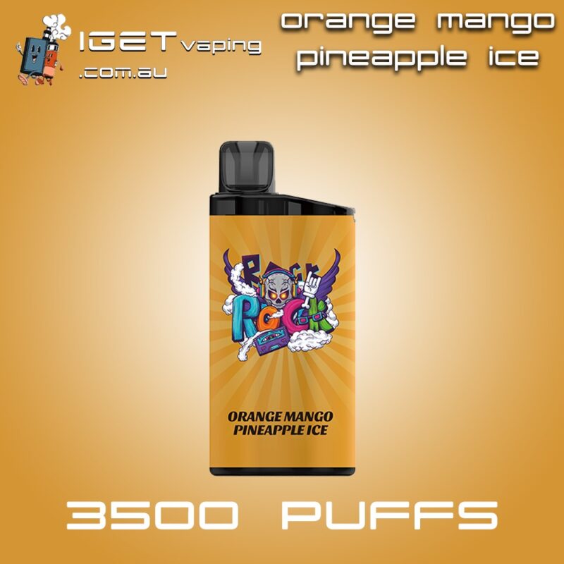 Orange Mango Pineapple Ice IGET BAR 3500 Puffs Disposable Vape