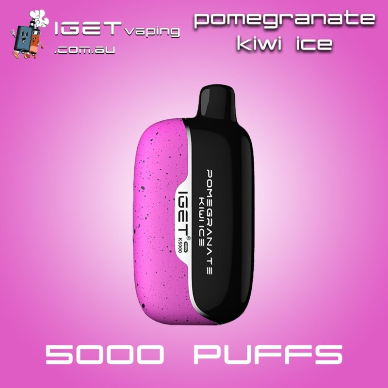 POMEGRANATE KIWI ICE IGET MOON 5000 Puffs Disposable Vape