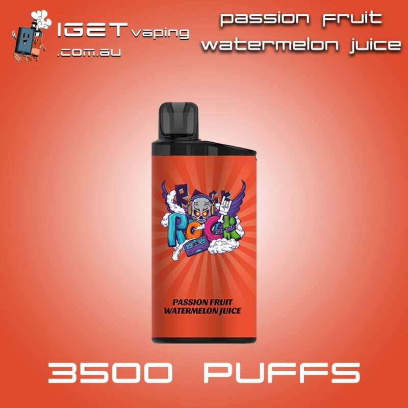 Passion Fruit Watermelon Juice IGET BAR 3500 Puffs Disposable Vape