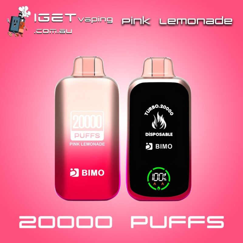 Pink Lemonade BIMO TURBO 20000 Puffs Disposable Vape