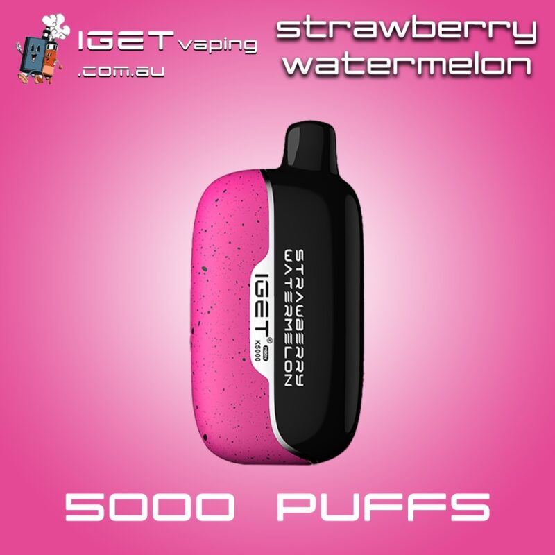 STRAWBERRY WATERMELON IGET MOON 5000 Puffs Disposable Vape