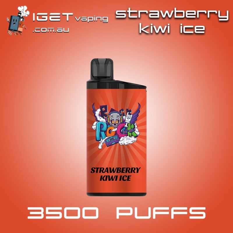 Strawberry Kiwi Ice IGET BAR 3500 Puffs Disposable Vape