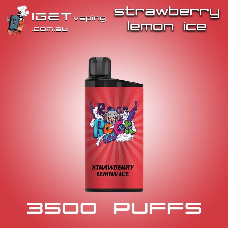 Strawberry Lemon Ice IGET BAR 3500 Puffs Disposable Vape