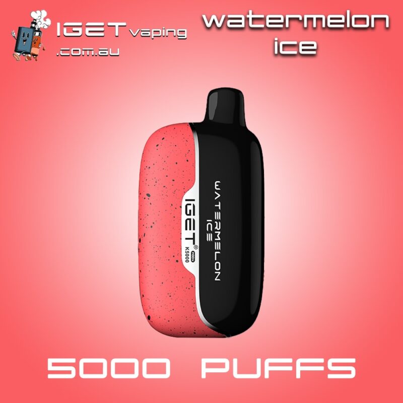 WATERMELON ICE IGET MOON 5000 Puffs Disposable Vape