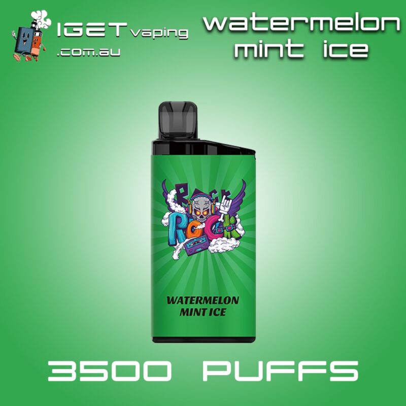 Watermelon Mint Ice IGET BAR 3500 Puffs Disposable Vape